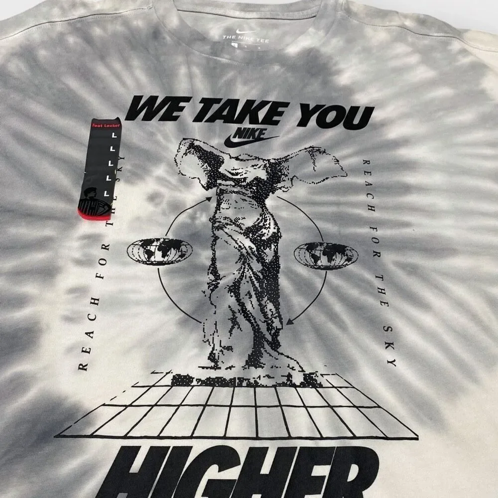 Nike NSW Tie Dye Oversize Heavyweight T-Shirt Mens size L BQ1031-021 Rare New